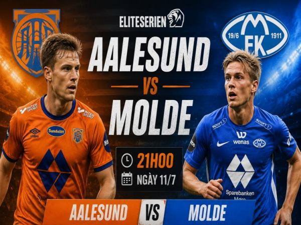 Thống kê về đối đầu Aalesund đấu với Molde ngày 11/7 chi tiết